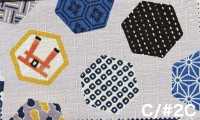 AP65102 Japanischer Cool-Print-Dobby (Gerollter Ballen)[Textil / Stoff] COSMO TEXTILE Weitere Fotos
