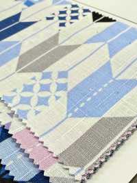 AP65102 Japanischer Cool-Print-Dobby (Gerollter Ballen)[Textil / Stoff] COSMO TEXTILE Weitere Fotos