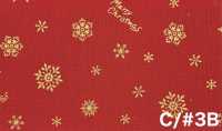 AP65802 Merry Christmas GOLD-Druck Bettwäsche (Rolle)[Textil / Stoff] COSMO TEXTILE Weitere Fotos