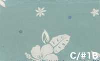 AP65804 Tropischer Blumenprint T/C-Kernzwirn (Rolle)[Textil / Stoff] COSMO TEXTILE Weitere Fotos