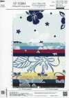 AP65804 Tropisches Blumenmuster T/C-Kerngarn (Rolle)