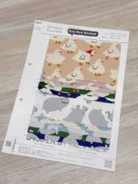SP6513 Gyu Gyu Tiermuster-Oxford (Rolle)[Textilien / Stoffe] COSMO TEXTILE Weitere Fotos