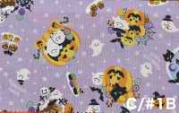 SP6515 HAPPY HALLOWEEN Druck bettwäsche (Rolle)[Textilien / Stoffe] COSMO TEXTILE Weitere Fotos