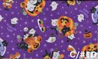 SP6515 HAPPY HALLOWEEN Druck bettwäsche (Rolle)[Textilien / Stoffe] COSMO TEXTILE Weitere Fotos