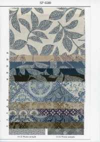SP6580 Überfärbter Blumenprint Bettwäsche (Rolle)[Textilien / Stoffe] COSMO TEXTILE Weitere Fotos