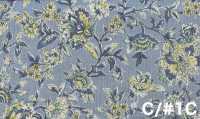 SP6580 Überfärbter Blumenprint Bettwäsche (Rolle)[Textilien / Stoffe] COSMO TEXTILE Weitere Fotos