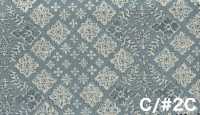 SP6580 Überfärbter Blumenprint Bettwäsche (Rolle)[Textilien / Stoffe] COSMO TEXTILE Weitere Fotos