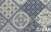 SP6580 Überfärbter Blumenprint Bettwäsche (Rolle)[Textilien / Stoffe] COSMO TEXTILE Weitere Fotos