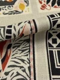 NN2336 RETONO Un/nö African Panel Print Bettwäsche (Rolle)[Textilien / Stoffe] COSMO TEXTILE Weitere Fotos