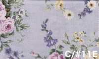 RU2530 RURU BOUQUET Rosenkranz-Print bettwäsche (Rolle)[Textilien / Stoffe] COSMO TEXTILE Weitere Fotos