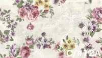 RU2530 RURU BOUQUET Rosenkranz-Print bettwäsche (Rolle)[Textilien / Stoffe] COSMO TEXTILE Weitere Fotos