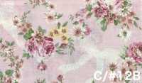 RU2530 RURU BOUQUET Rosenkranz-Print bettwäsche (Rolle)[Textilien / Stoffe] COSMO TEXTILE Weitere Fotos