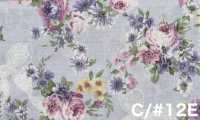 RU2530 RURU BOUQUET Rosenkranz-Print bettwäsche (Rolle)[Textilien / Stoffe] COSMO TEXTILE Weitere Fotos