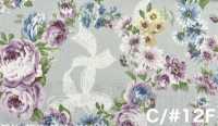 RU2530 RURU BOUQUET Rosenkranz-Print bettwäsche (Rolle)[Textilien / Stoffe] COSMO TEXTILE Weitere Fotos