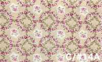RU2530 RURU BOUQUET Rosenkranz-Print bettwäsche (Rolle)[Textilien / Stoffe] COSMO TEXTILE Weitere Fotos