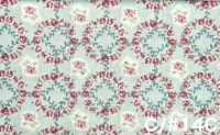 RU2530 RURU BOUQUET Rosenkranz-Print bettwäsche (Rolle)[Textilien / Stoffe] COSMO TEXTILE Weitere Fotos