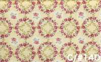 RU2530 RURU BOUQUET Rosenkranz-Print bettwäsche (Rolle)[Textilien / Stoffe] COSMO TEXTILE Weitere Fotos