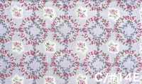 RU2530 RURU BOUQUET Rosenkranz-Print bettwäsche (Rolle)[Textilien / Stoffe] COSMO TEXTILE Weitere Fotos