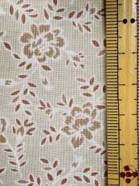 RU2530 RURU BOUQUET Rosenkranz-Print bettwäsche (Rolle)[Textilien / Stoffe] COSMO TEXTILE Weitere Fotos