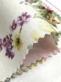 RU2530 RURU BOUQUET Rosenkranz-Print bettwäsche (Rolle)[Textilien / Stoffe] COSMO TEXTILE Weitere Fotos
