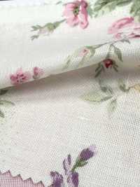 RU2530 RURU BOUQUET Rosenkranz-Print bettwäsche (Rolle)[Textilien / Stoffe] COSMO TEXTILE Weitere Fotos