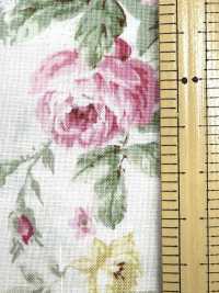 RU2530 RURU BOUQUET Rosenkranz-Print bettwäsche (Rolle)[Textilien / Stoffe] COSMO TEXTILE Weitere Fotos