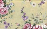 RU2530 RURU BOUQUET Rosenkranz-Print bettwäsche (Rolle)[Textilien / Stoffe] COSMO TEXTILE Weitere Fotos