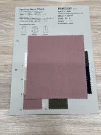 PSW3950 Baumwoll-Leinen 30/1 Doppelgewebe[Textil / Stoff] KOYAMA Weitere Fotos
