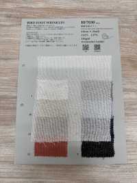 BF7030 Garngefärbtes Baumwoll-Leinen-Gazegewebe[Textilien / Stoffe] KOYAMA Weitere Fotos
