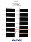 RA-2011 Acryl-Schwarz-Serie Burberry-Webband