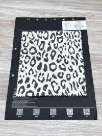 5-LEO-WS Baumwoll/PU-Köper Mit Waschfinish Leopard[Textilien / Stoffe] HOKKOH Weitere Fotos