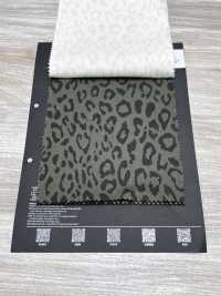 5-LEO-WS Baumwoll/PU-Köper Mit Waschfinish Leopard[Textilien / Stoffe] HOKKOH Weitere Fotos