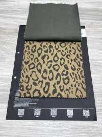 5-LEO-WS Baumwoll/PU-Köper Mit Waschfinish Leopard[Textilien / Stoffe] HOKKOH Weitere Fotos