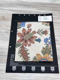 5024-1380-1 8W-Cord Breitware botanisch[Textilien / Stoffe] HOKKOH Weitere Fotos