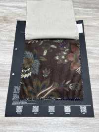 5024-1380-1 8W-Cord Breitware botanisch[Textilien / Stoffe] HOKKOH Weitere Fotos
