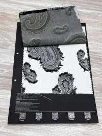 5-1410-1 Geschnittener Jacquard-Paisley[Textilien / Stoffe] HOKKOH Weitere Fotos