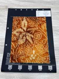 5026-1375-5 80er Batist Miracle Wave Shibori Harmony Floral[Textilien / Stoffe] HOKKOH Weitere Fotos