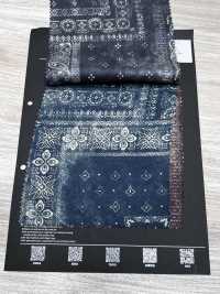 5-SILK-PT2-1 14-Momme-Seidentwill Bandana Patchwork[Textilien / Stoffe] HOKKOH Weitere Fotos