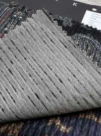 5025-1373-1 Baumwoll-Viskose-Dobby-Cord mit Paisley-Muster[Textilien / Stoffe] HOKKOH Weitere Fotos