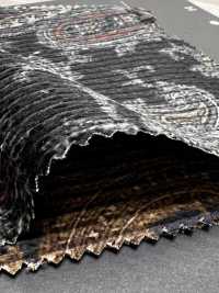 5025-1373-1 Baumwoll-Viskose-Dobby-Cord mit Paisley-Muster[Textilien / Stoffe] HOKKOH Weitere Fotos