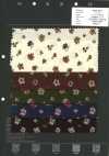 5026-303-1 Schwerer Bandana-Stoff, kleines Blumenmuster