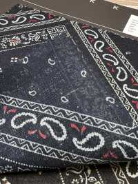 5026-310-1 Bandana Cross-Off Brace Clip, Mehrfarbiges Bandana-Muster[Textilien / Stoffe] HOKKOH Weitere Fotos