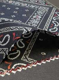 5026-310-1 Bandana Cross-Off Brace Clip, Mehrfarbiges Bandana-Muster[Textilien / Stoffe] HOKKOH Weitere Fotos