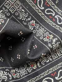 5026-310-1 Bandana Cross-Off Brace Clip, Mehrfarbiges Bandana-Muster[Textilien / Stoffe] HOKKOH Weitere Fotos