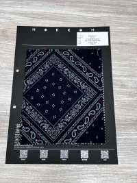5026-310-1 Bandana Cross-Off Brace Clip, Mehrfarbiges Bandana-Muster[Textilien / Stoffe] HOKKOH Weitere Fotos