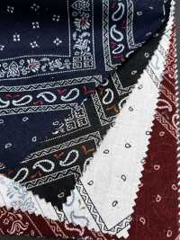 5026-310-1 Bandana Cross-Off Brace Clip, Mehrfarbiges Bandana-Muster[Textilien / Stoffe] HOKKOH Weitere Fotos