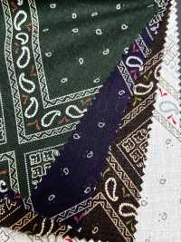 5026-310-1 Bandana Cross-Off Brace Clip, Mehrfarbiges Bandana-Muster[Textilien / Stoffe] HOKKOH Weitere Fotos
