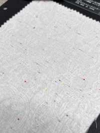 SELV-JQ6 Paisley-Jacquard Mit Webkante Und Farbigen Noppen[Textilien / Stoffe] HOKKOH Weitere Fotos
