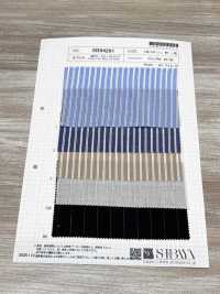 SB94291 Baumwolle/Ramie-Dobby-Streifen[Textil / Stoff] SHIBAYA Weitere Fotos