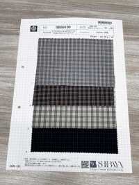 SB59100 Bio-Baumwoll-Typewriter-Stoff mit Karo[Textilien / Stoffe] SHIBAYA Weitere Fotos